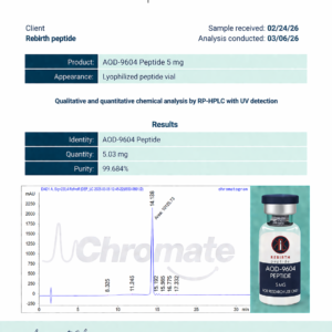 AOD-9604 Peptide 5mg