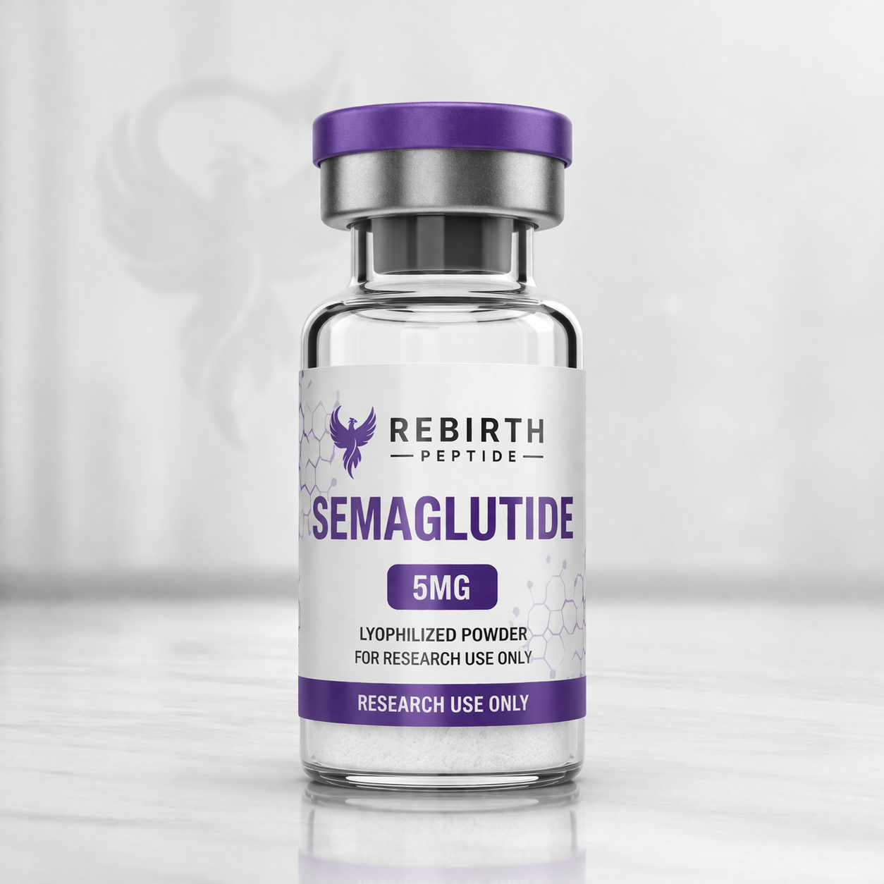 Semaglutide Peptide 5mg / 10mg | GLP-1 Research Compound Semaglutide Peptide