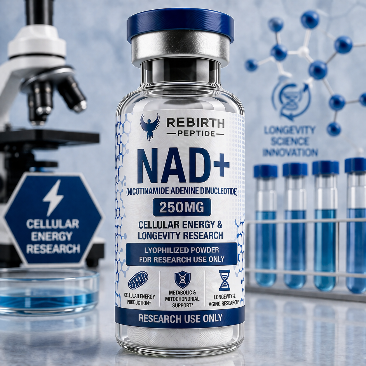 NAD+ Peptide 100mg / 250mg | NAD+ Peptide